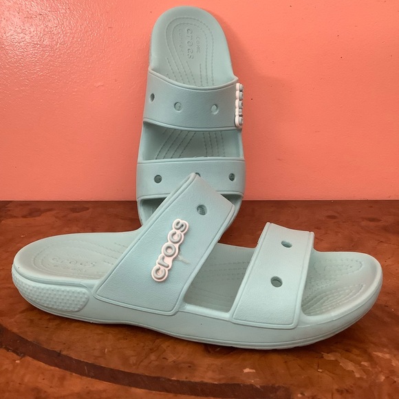 CROCS Classic  Sandals Arctic Blue 206761 Women’s Size 9 - Picture 1 of 11